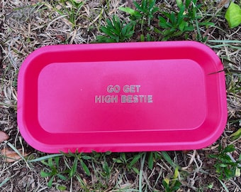 go get high bestie rolling tray
