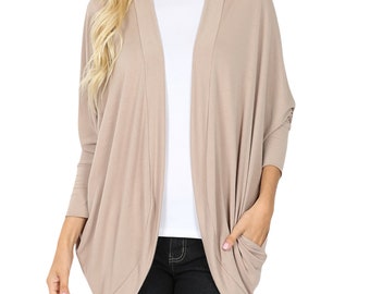 cocoon style cardigan