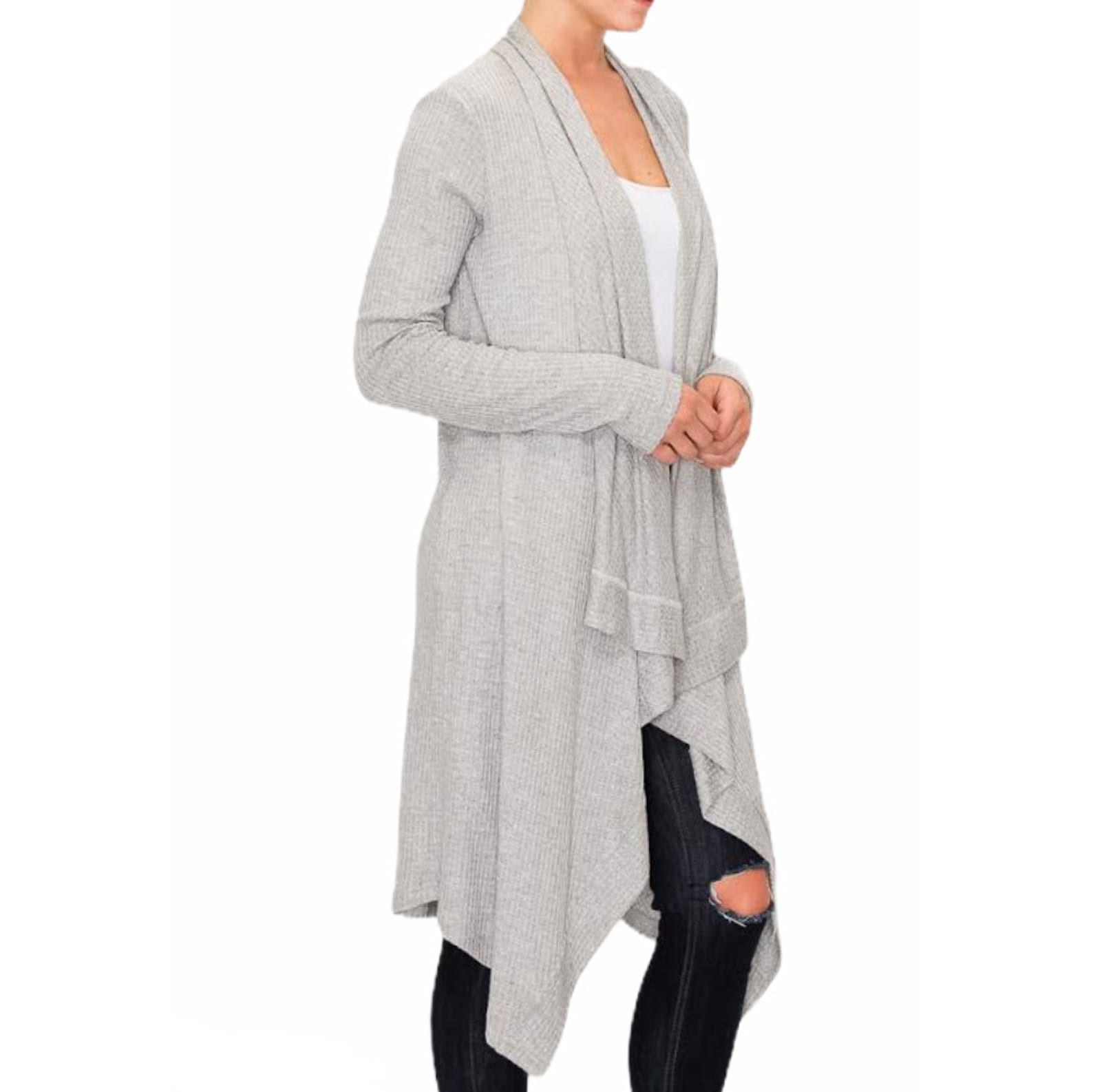Cascade Front Knit Duster Cardigan is made from a Super Soft Etsy