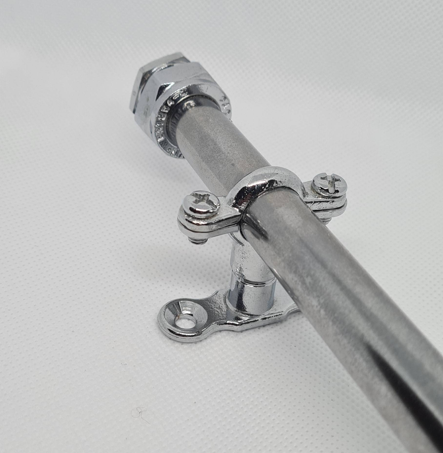 Chrome Copper Pipe Towel Rail Etsy UK