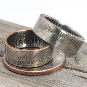 Kennedy Half Dollar, Half Dollar, Coin Ring, United States Half Dollar, Liberty, 4th of July Gift, Independence Day, Souvenir, Kennedy