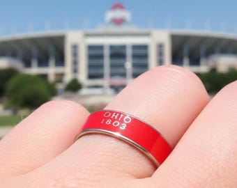 OSU, OSU Ring, Ohio, Ohio State University Gift, osu Gift, osu Wear, Ohio State, Ohio State Wear, osu Columbus, Buckeyes, OSU Alumni, Sloopy