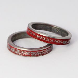Quinceanera Ring, Quinceanera Jewelry, Quinceanera Gift, Coin Ring, 5 Peso, Mis Quince Anos, 15th Birthday Gift, Quinceanera anillo, Mexico