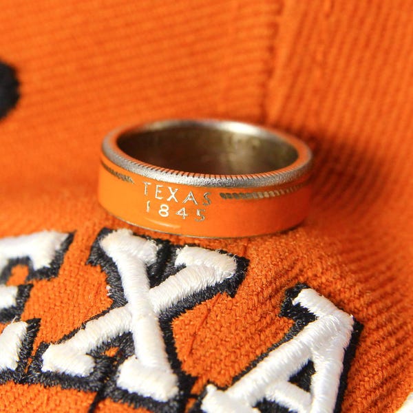 UT Ring, Hook Em Horns, Hook Em, Longhorns, Texas Long Horns, University of Texas, UT Wear, Texas Fight Ring, UT Alumni Gift, ut Grad Gift