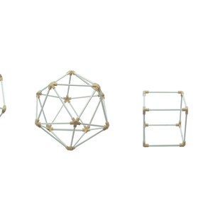 Platonic Solids Geometry Small Set of Two