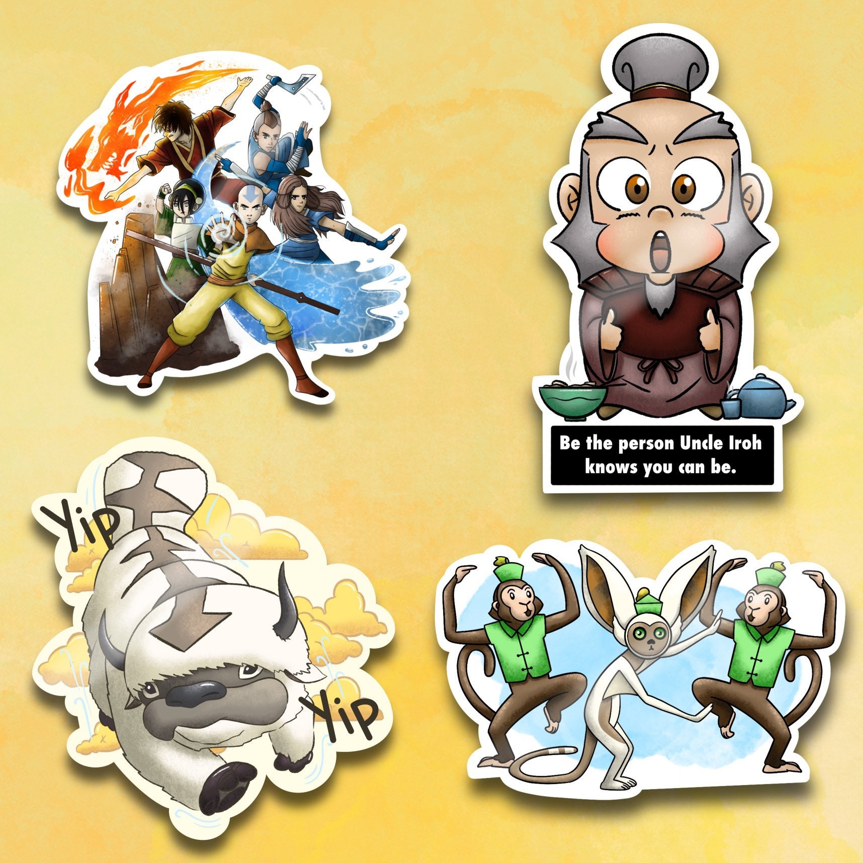Avatar the Last Airbender Katara Vinyl Weatherproof Sticker
