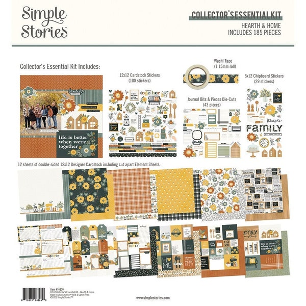 Simple Stories Hearth & Home Collector's  Essential Kit