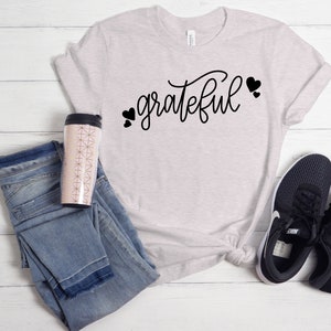 Grateful SVG// cutting file // SVG //PNG // Hand Drawn