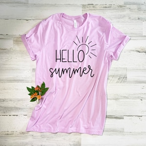 Hello Summer SVG//PNG//Summer svg//summer cut file//silhouette cut file//cricut cut file//summer//summer shirt