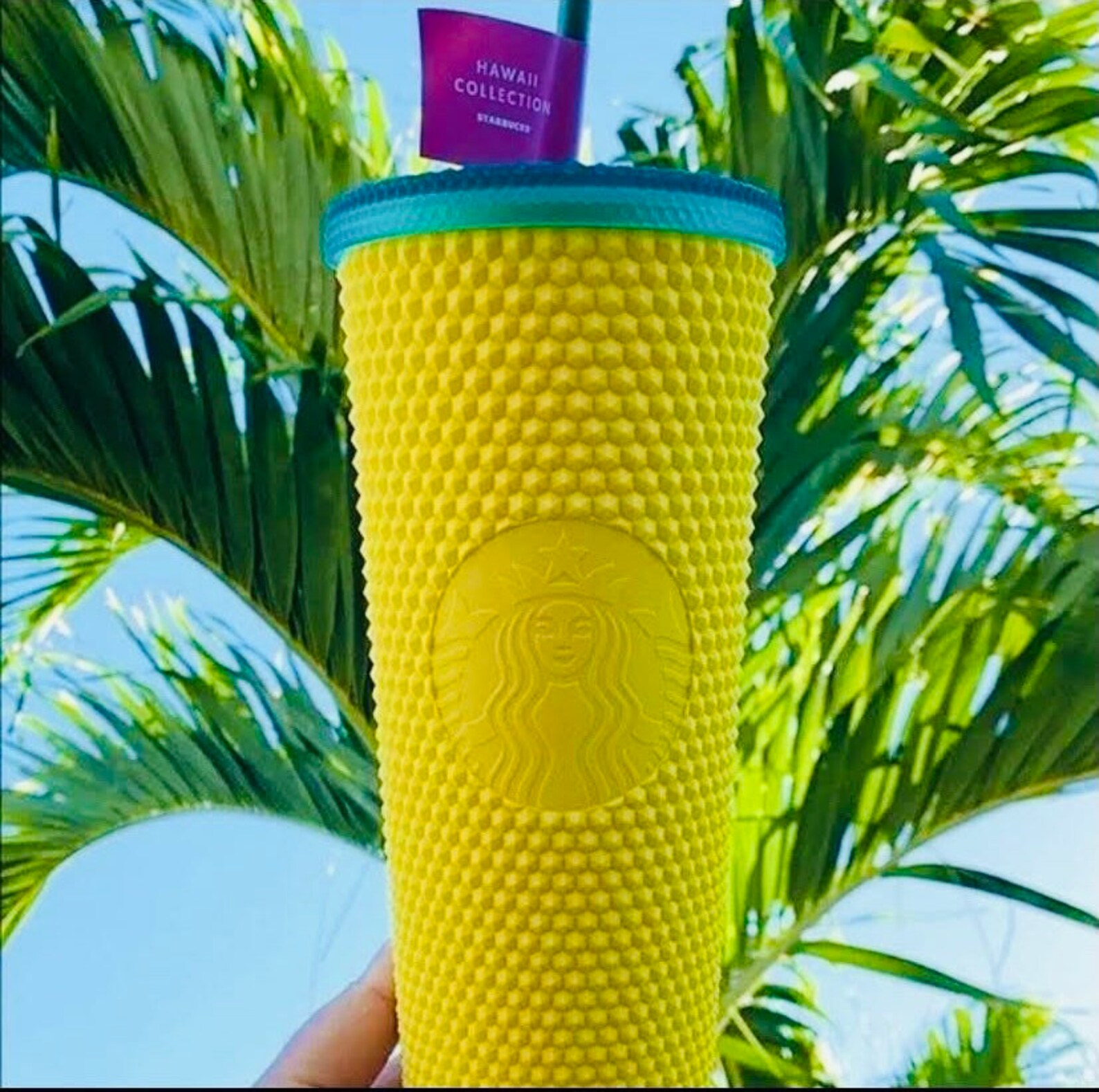 Starbucks Pineapple Studded Tumbler Hawaii Exclusive 2021 24oz Etsy