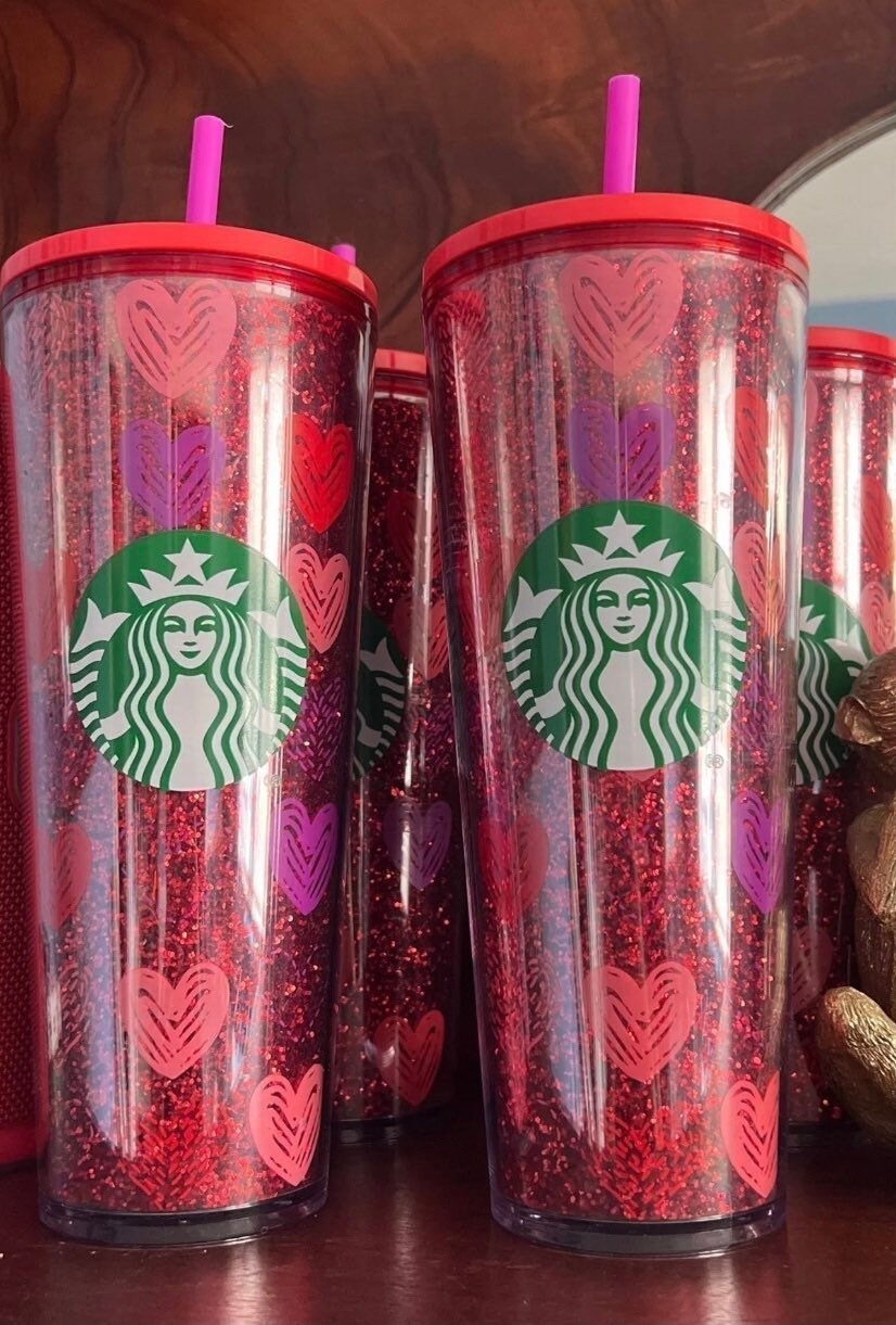 Starbucks' Valentine's Day Cup Line Is In Stores Now