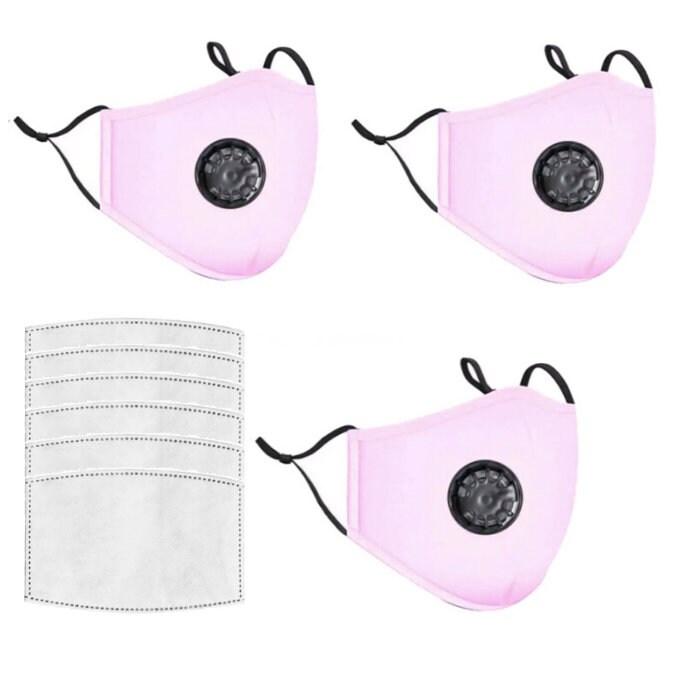 3 Pack Face Mask, 3 Pack, 3 Layer Face Mask, Cooling Face Masks, Mask