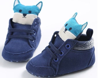 Baby Shoes for Boys, Toddler Shoes Boys, Newborn Baby Shoes, Shoes for Babies, Baby Boy Shoes, Fox Baby Shoes, Baby Booties, Newborn Shoes