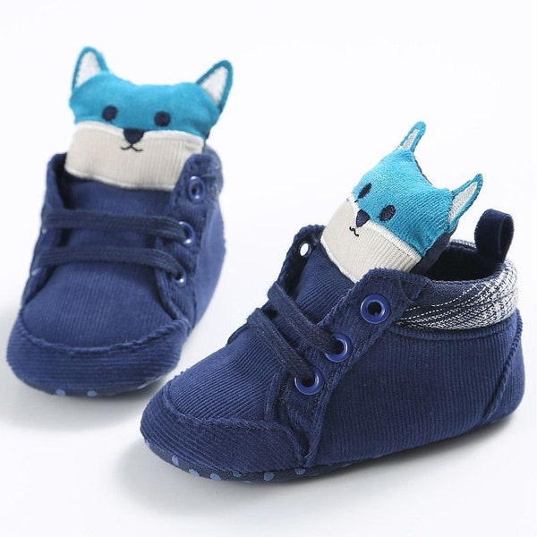 Baby Shoes for Boys, Toddler Shoes Boys, Newborn Baby Shoes, Shoes for Babies, Baby Boy Shoes, Fox Baby Shoes, Baby Booties, Newborn Shoes