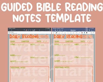 Bible Study Notes Worksheet | Scripture Printable (PDF)