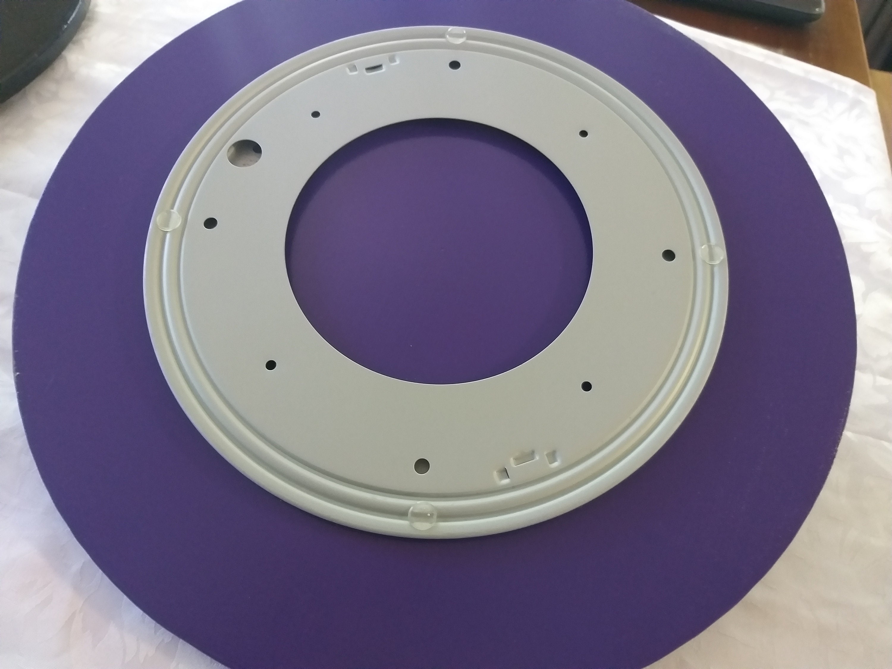 Decorative Timber Lazy Susan 45cm Acrylic Pour Resin Topped Etsy