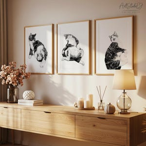 Custom Dog Drawing from Photo, Hand Drawn Dog Portrait, Personalized Pet Portrait, Dog Lover Gift Bild 8