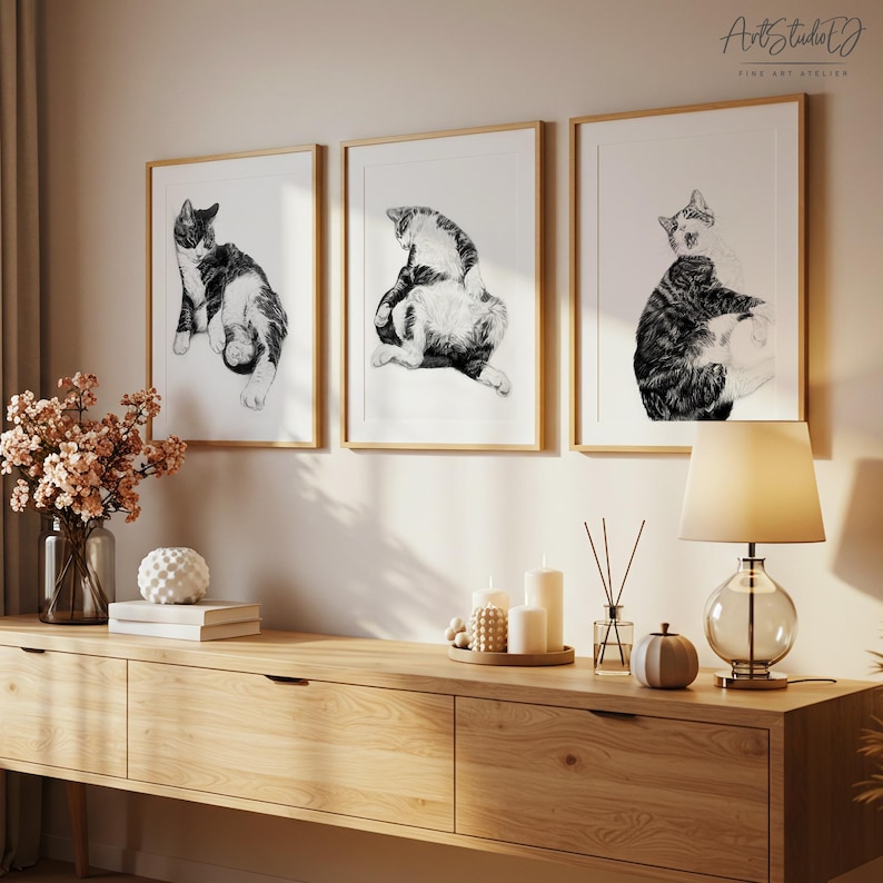 Custom Dog Drawing from Photo, Hand Drawn Dog Portrait, Personalized Pet Portrait, Dog Lover Gift Bild 8
