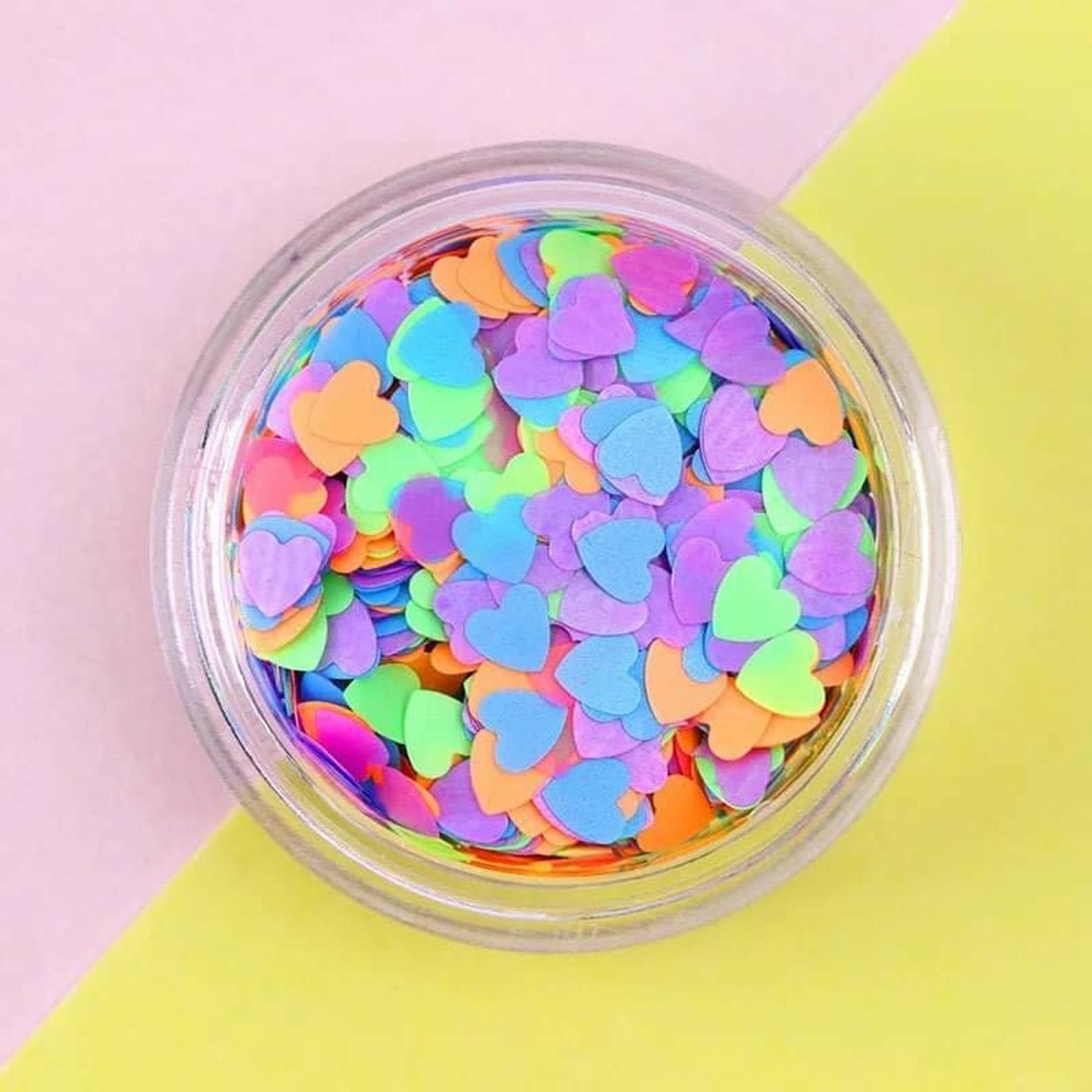 3D Heart Glow In The Dark Design Etsy