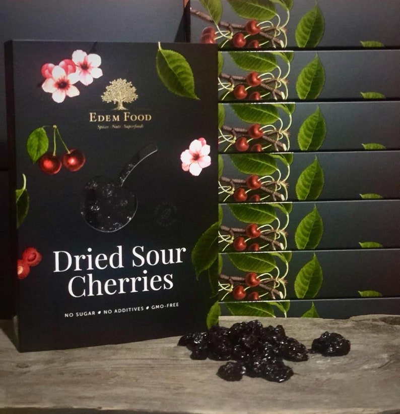 Dried Sour Cherries Hand Pitted 100 Natural Etsy