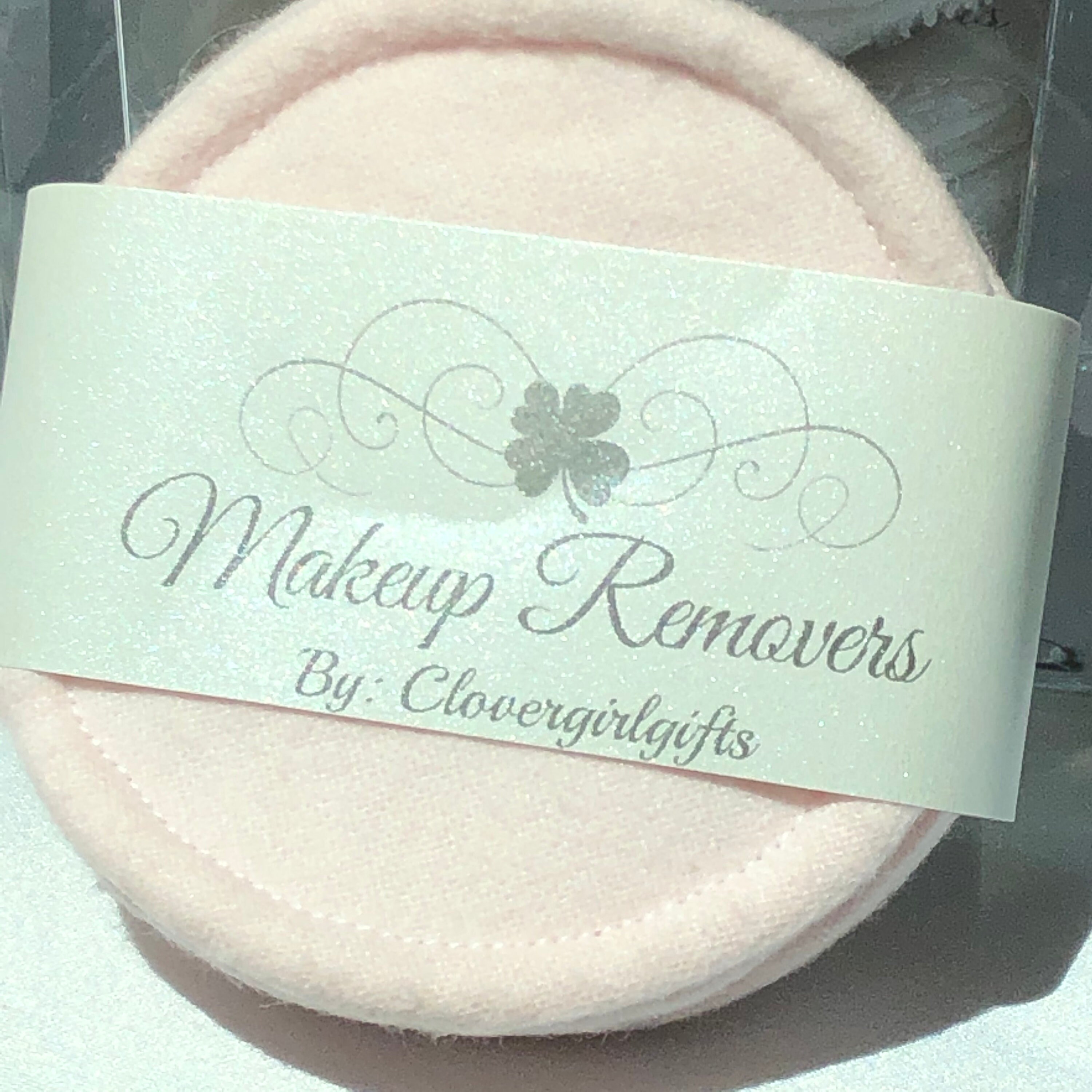 Light Pink Makeup Remover Pads 3 layers Zero Waste Cotton Etsy