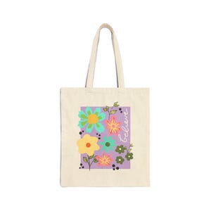Baumwoll-Canvas-Einkaufstasche, umweltfreundliche Tasche, Einkaufstasche für den täglichen Gebrauch, Geschenk für sie, Einkaufstasche, wiederverwendbare Kunsttasche