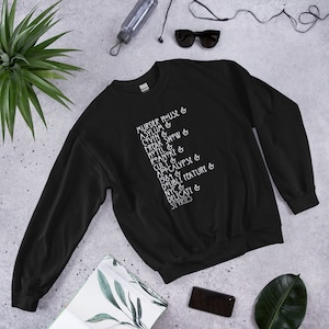 American Horror Story, AHS, AHS crewneck, AHS seasons, double Feature, American Horror stories, Unisex Sweatshirt