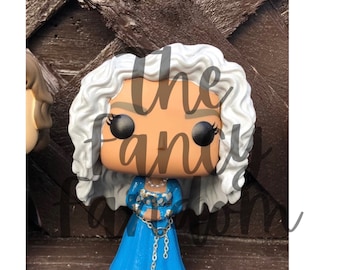 Baela Targaryen, dragons, Targaryen, custom doll, custom funko pop
