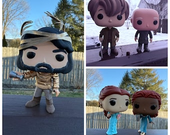 A Knight of the Seven Kingdoms, Dunk, Egg, Lyonel Baratheon, dragons, custom doll, custom funko pop