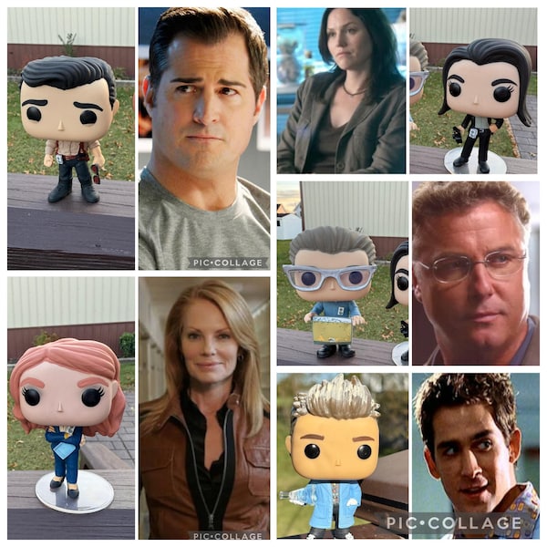 CSI, Gil Grissom, Sara Sidle, Nick Stokes, Catherine Willows, Greg Sanders, CSI, CSI Vegas, niestandardowa figurka Funko Pop, niestandardowa lalka
