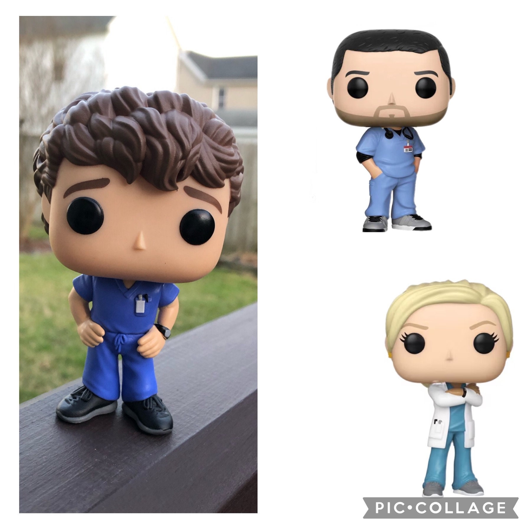 George Omalley Greys Anatomy Custom Funko Pop 