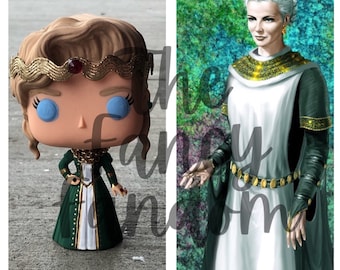Queen Alysanne, Targaryen, dragons, custom doll, custom funko, funko pop
