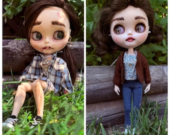 OOAK Custom Blythe, Yellowjackets, Shauna shipman, Shauna sadecki, Blythe doll
