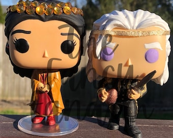 Príncipe Aemon Targaryen, Lady Jocelyn Baratheon, Targaryen, dragones, fuego y sangre, asoiaf, funko pop personalizado, muñeca personalizada