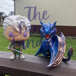 Daeron the Daring, Tessarion, Targaryen, dragons, fire and blood, custom funko pop, custom doll