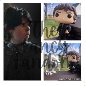 Lucerys Velaryon, Arrax, dragons, dolls, custom funko, funko pop