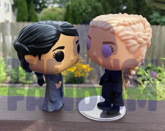 Rhaenyra Targaryen, Mysaria, Targaryen, dragons, custom funko, custom doll, fire and blood