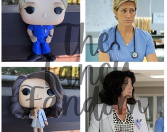 Nurse Jackie, Jackie Peyton, Eleanor O’Hara, custom doll