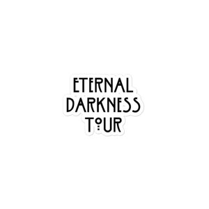 Eternal darkness tour, AHS, AHS Murder House, American Horror Story, Bubble-free stickers