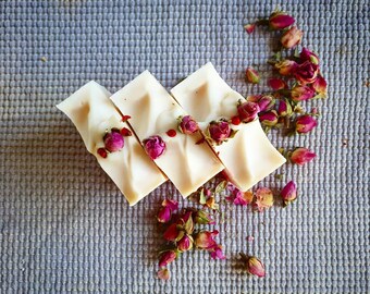 Rose Soap Donegal made palm free Handmade bar soap 150g or 100g