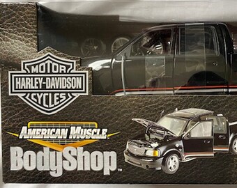 HARLEY DAVIDSON F-150 SuperCrew Pickup Truck- Black - Body Shop