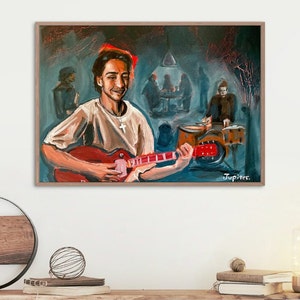 Jesus Original Painting Printable | Modern Jesus Painting Printable | Christian Catholic Art Print |