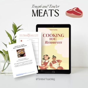 Lección de enseñanza de carnes en la escuela secundaria / Carnes duras y tiernas 101 / lección de cocina en la escuela secundaria
