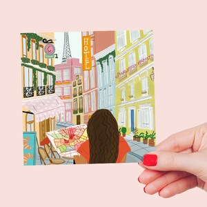Paris - postcard