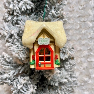 Vintage K. Kringle Work Shop Hallmark Christmas Ornament 1982