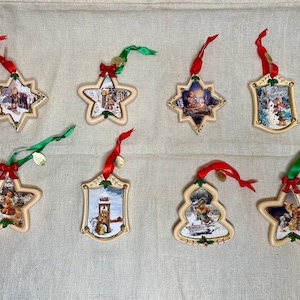 Vintage Hummel Christmas Ornaments Danbury Mint Collection