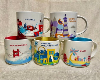 スターバックスの「You Are Here」マグカップ、バージニアのマグカップ