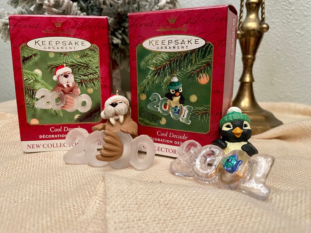 Vintage Hallmark Cool Decade Collectors Edition Keepsake Christmas