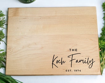 Wedding Gift, Engraved Cutting Board, Engagement Gift, Gift for Couple, Personalized Wedding Gift, Personalized Cutting Board, Unique Gift