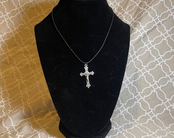Crucifix Choker - Etsy